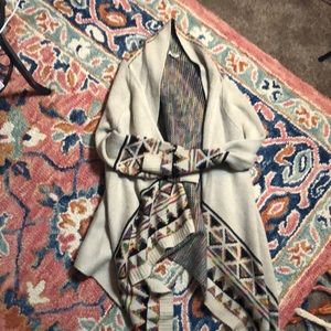 Boho tribal cardigan